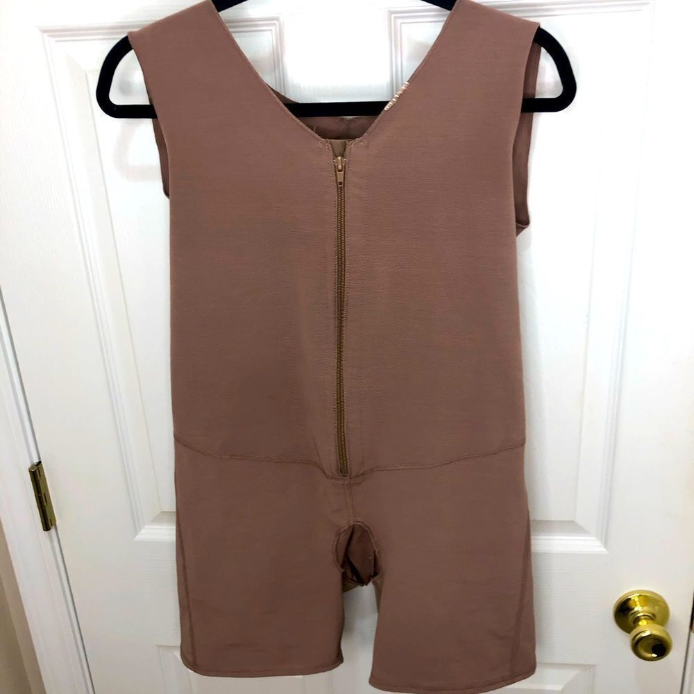 Compression garment bodysuit jumpsuit shape wear , size large